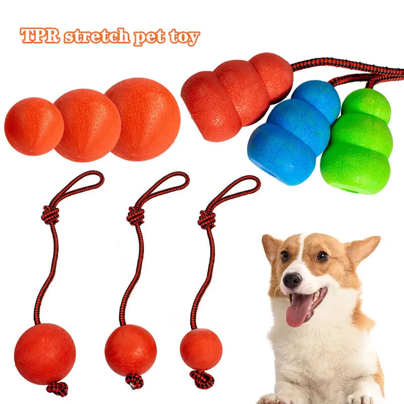 

Игрушки для собак, мяч для собак, надувной резиновый твердый мяч для собак, жевательные игрушки для собак, для бросания и выздоровления на от...