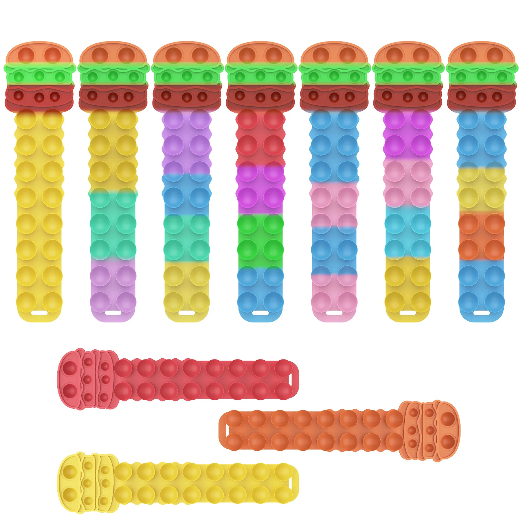 Новая Вакуумная присоска для снятия давления с пузырьками многоцветная