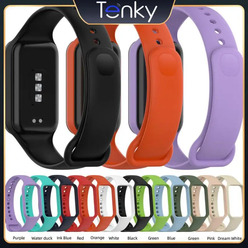 

Silicone Smartwatch Replacement Wristband Easy Installation Comfortable Strap For Redmi Band2 Portable Breathable 5.5-8.7 Inches