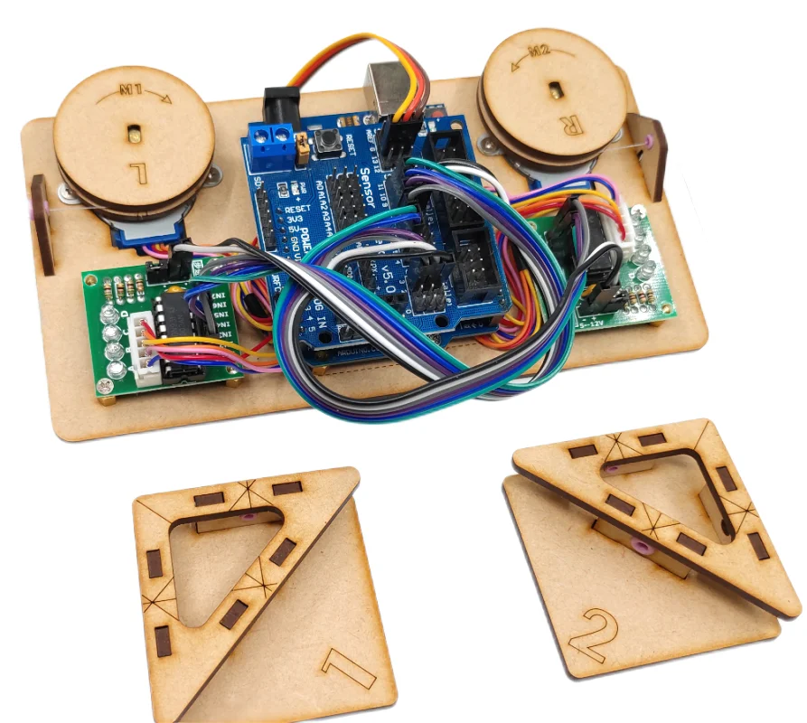 Новый рисунок robotDraw настенная живопись робот с кабелем плоттер Arduino проектный