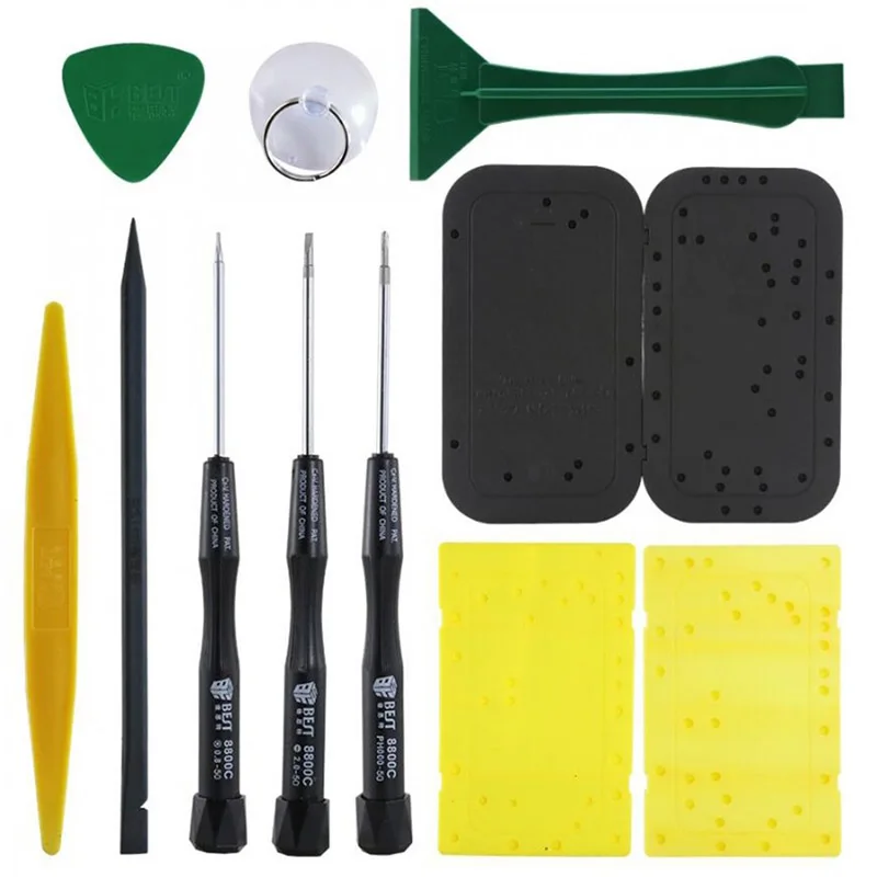 

10 in 1 BEST BST-605 Tool Kit Disassemble Opening Tools For iPhone 3 / 4 / 4S / 5