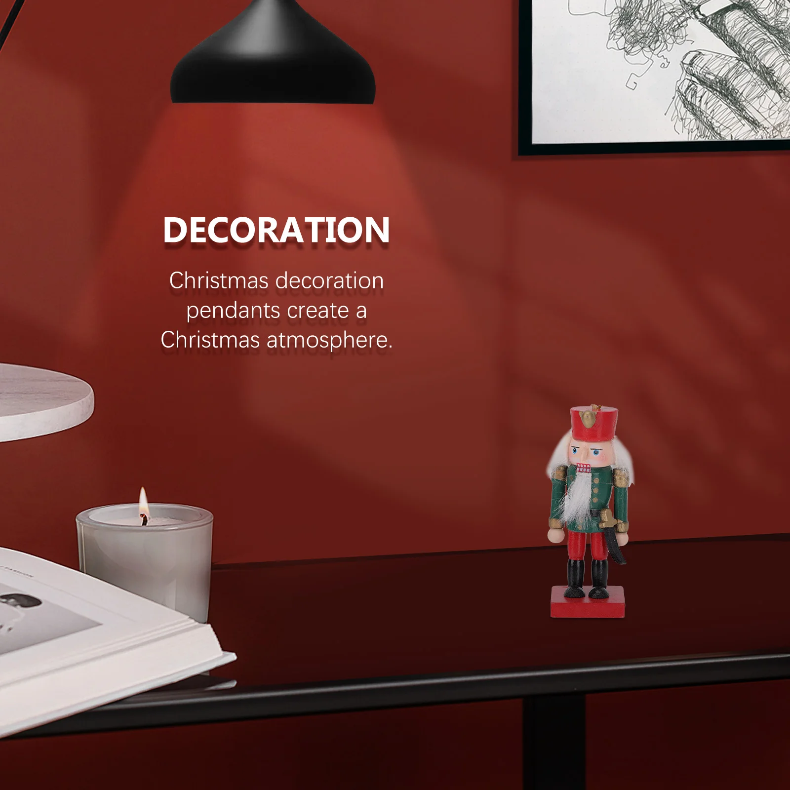 3 шт. надувная палатка Щелкунчик праздничный орнамент Рождественский кулон