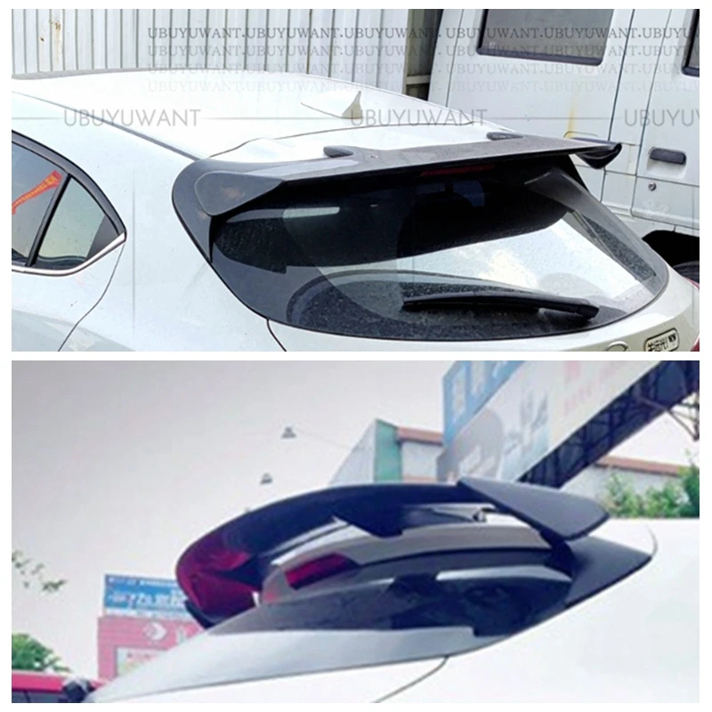 Спойлер крыло для 2013 - 2016 Hyundai I30 Hatcback ABS пластиковый автомобильный спойлер на