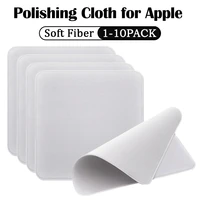 10pcs universal polishing cloth for apple iphone 13 12pro ipad mini macbook air screen display camera polish cleaning wipe cloth