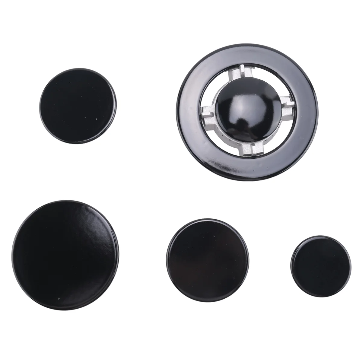 Модернизированный набор шляп для плиты газовая плита горелка корона пламя