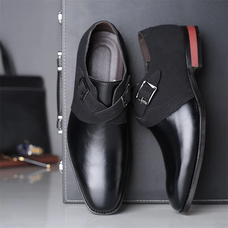 

Luxurious Men Formal Shoes 2022 New Hot Sale Leather Shoes British Style Wedding Shoes for Men Casual Business Oxford Male Shoes