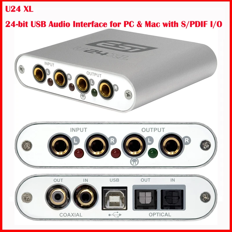 ESI U24 XL USB звуковая карта | AliExpress