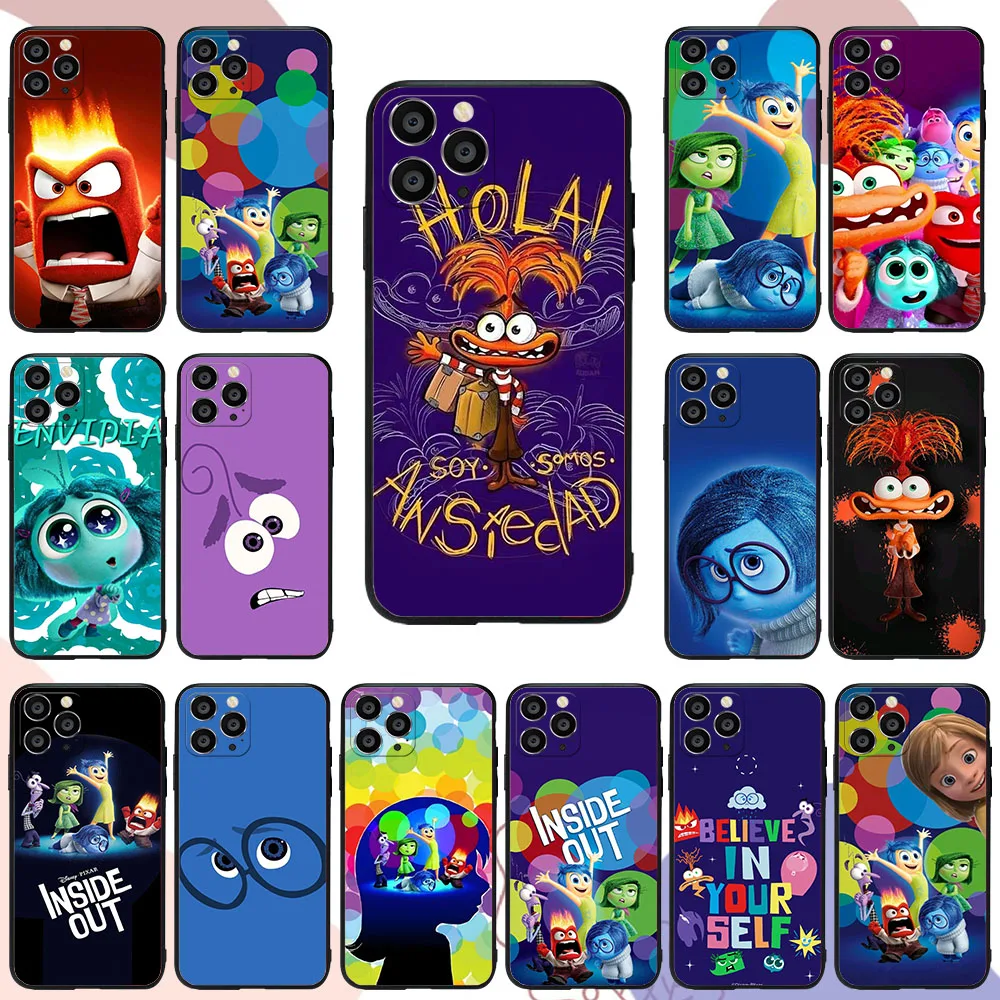 UR-33 Inside Out 2 Мультяшные силиконовые фотообои для OPPO F17 F19 F11 A95 A94 A57 A96 A77 A17 A92S A16K A17K A38