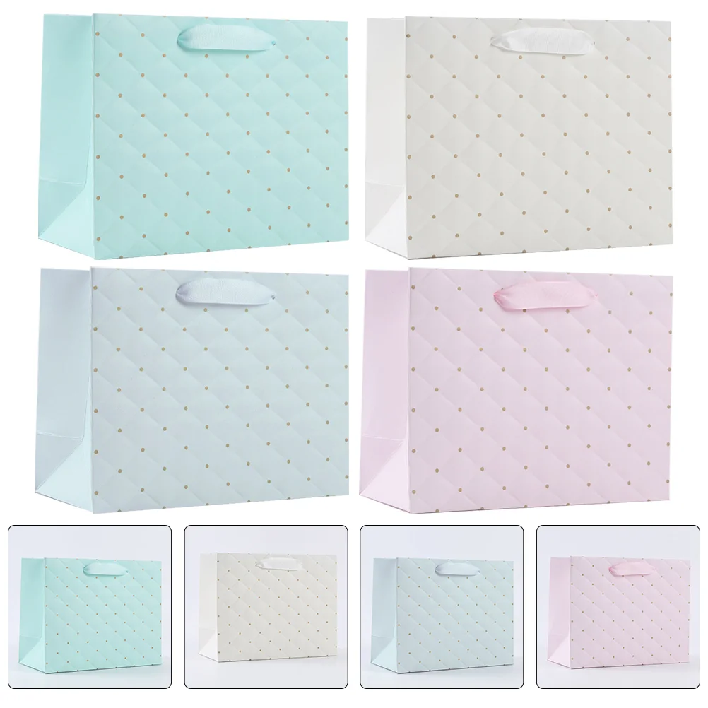 

Gift Paper Party Wedding Candy Packing Tote Present Birthday Storage Container Wrapping Handheld Favor Pouch Welcome Decorative