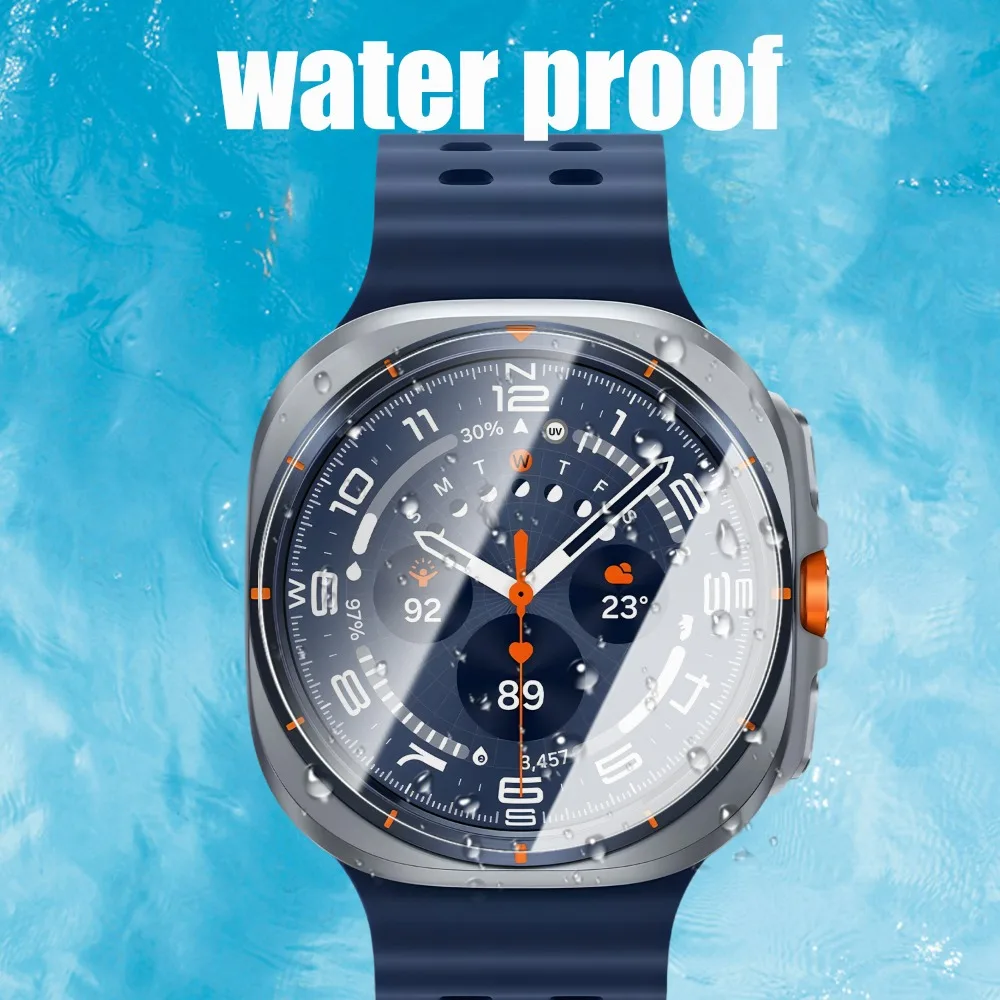 Фото Позиционирующая пленка для Samsung Galaxy Watch Ultra 2025 HD, закаленное стекло, гидрогелевая пленка, защитная пленка для экрана Samsung Watch ultra №4