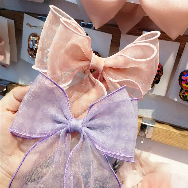 

12PCS/LOT 14CM Bows Big Size Luxury Quality Hair Accessories For Girls Hairpins Accesorios Para El Cabello Pince Cheveux Vintage