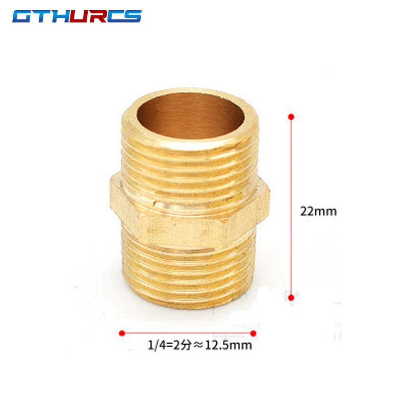 

Латунные шестигранные ниппельные фитинги-адаптеры 1/8 1/4 3/8 1/2 3/4 1 BSP