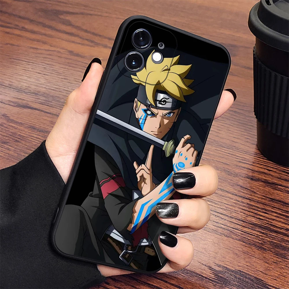 Чехол Boruto удзумаки Наруто для Apple iPhone 13 Mini 12 11 Pro MAX X XS XR 7 8 6 6S Plus SE20 защита объектива