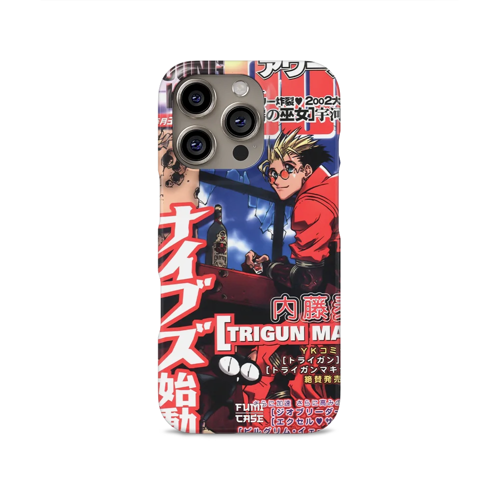 Фото Новый чехол для телефона с аниме-дизайном T-Triguns для Samsung Galaxy S20 S23 S24 S25 S26 FE Plus Ultra Edge 4G 5G, роскошная двухслойная задняя крышка №3