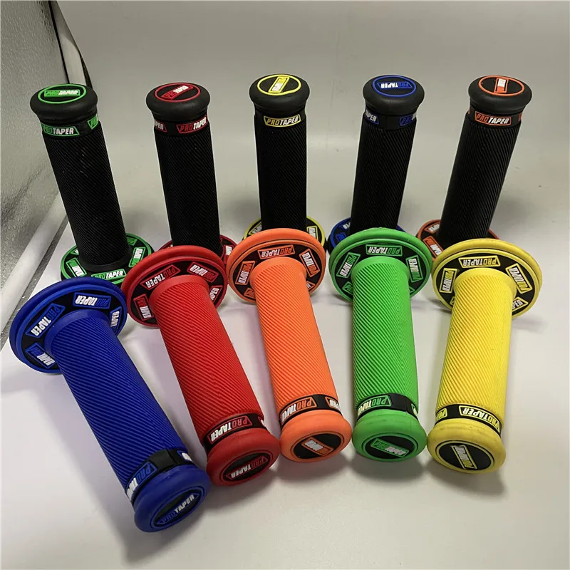 

Soft Rubber Moto Handlebar Universal 22MM Scooter Grips Bar Parts Motorbike Handle For Protaper Grip Motorcycle Accessories