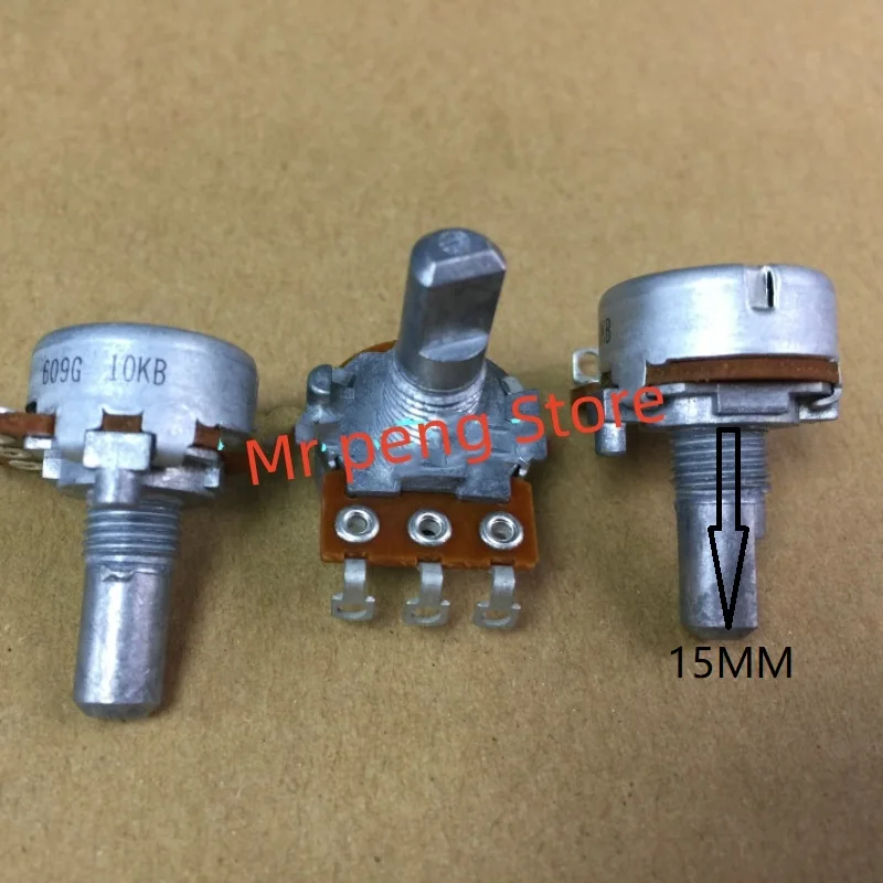3 шт. потенциометр ALPS RK16 кабель B10K длина 15 мм