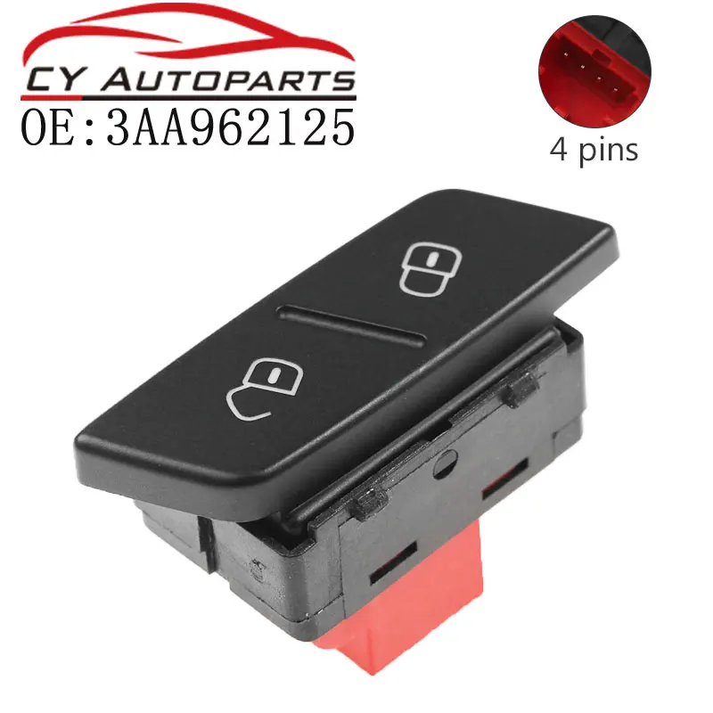 

New Central Locking Switch For Volkswagen Passat 3C B7 3AA 3AF Switch Button 3AA962125 Auto Part