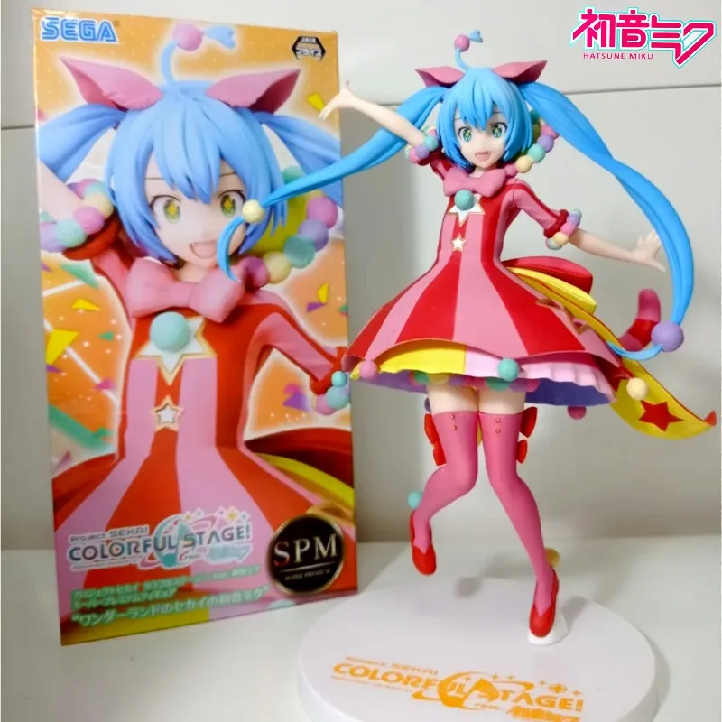 

Sega Original 20cm Hatsune Miku Project Sekai Colorful Stage Ver. Pvc Action Model Doll Figures Toys Collectible Ornament Gifts
