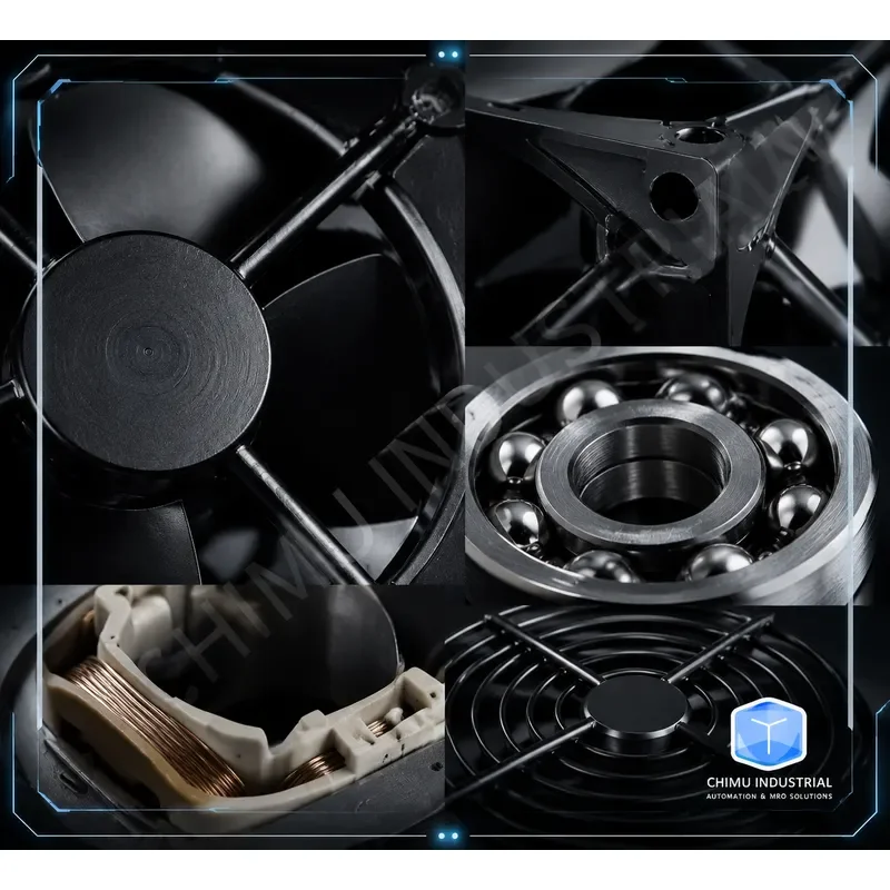 【CHIMU INDUSTRIAL】 Осевой вентилятор для шкафов 20060HBL, 200x200x60 мм, 65 Вт, 220 В380 В (art.: 3920dcbd2ff9c) - 3920dcbd2ff9c