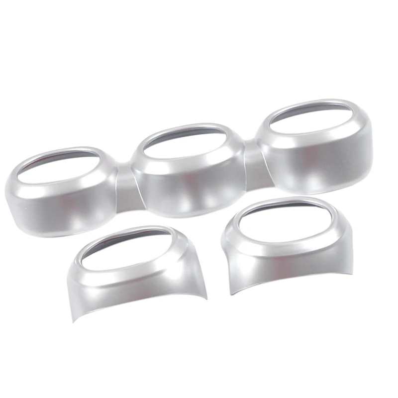 

5Pcs For 22Mercedes-Benz C-Class Front Air Outlet Panel Decorative Frame Air Conditioning Air Outlet Sequined Auto Parts