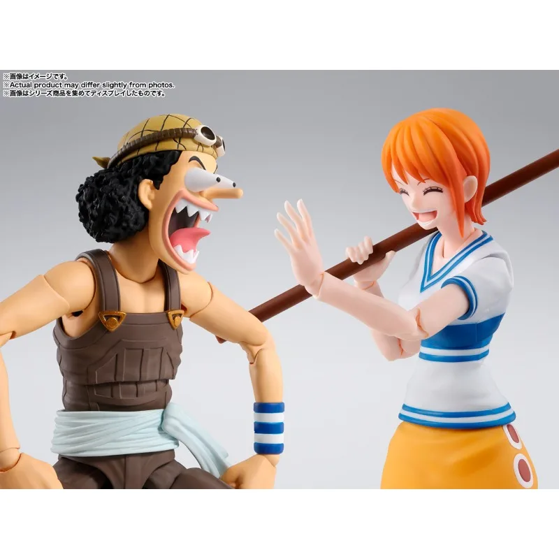Bandai в наличии, оригинальные S.H.Figuarts ONEPIECE, аниме USOPP-Romance Dawn, фигурки героев, игрушки, Коллекционная модель, подарки для детей (art.: 3920d452e4e57) - 3920d452e4e57