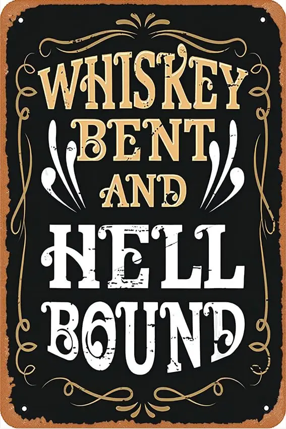 Эко Уильямс младший виски изогнутый и ад скрепленный утюгом # плакат ретро