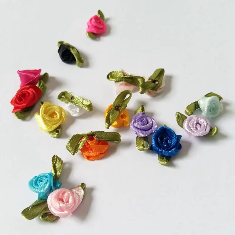 100 шт./партия, розетки из ленты, 2 см