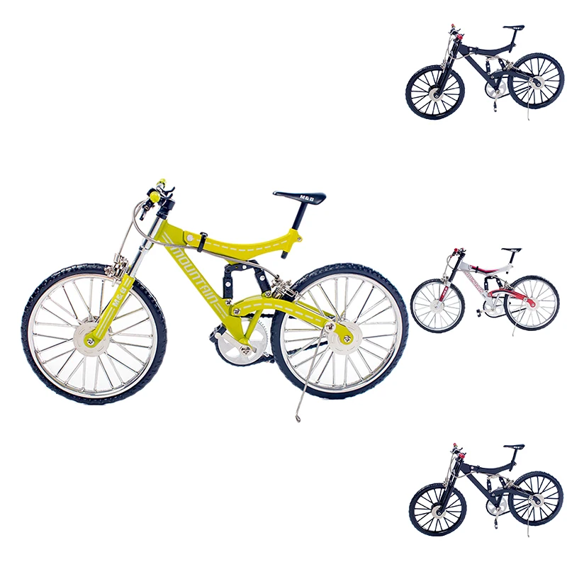 

1:10 High Simulation Mountain Diecast Bicycle City Bike Metal Model Vehicle Alloy Toy
