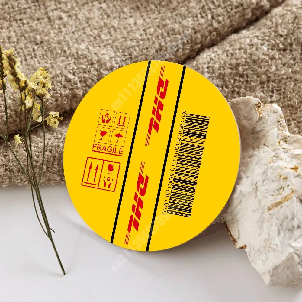 Фото Подставка для кружки D-DHL-S Worldwide Express из дерева для американо, пива, молока, воды, для пекарни/кондитерской №5
