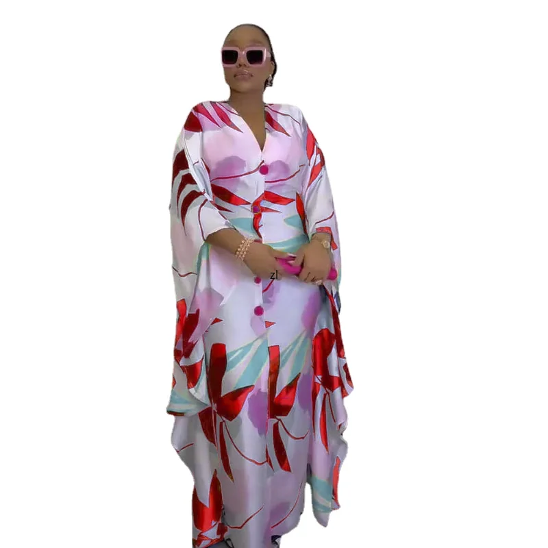 

African Dress For Lady 2023 Spirng Autumn Africa Clothing Muslim Long Maxi Dress High Quality Fashion African Dresses For Women