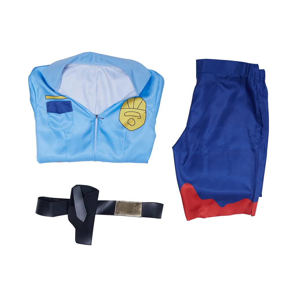 Аниме Paradise PD Gina Jabowski Косплей Костюм Полицейская форма Хэллоуин Карнавальный