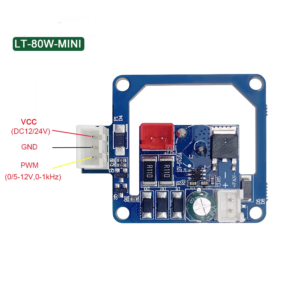 LASER TREE 20W 40W 80W Laser Driver for Engraving Cutting Head Module Engraver Wood Working Tools Accessories |