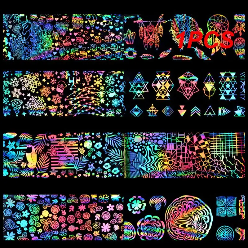 

1 шт./набор, наклейки для ногтей