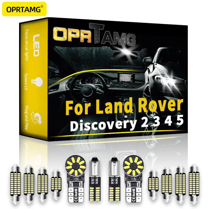 

OPRTAMG Canbus Super Bright For Land Rover Discovery 2 3 4 5 1994-2008 2009 2010 2011 2012 2013 2014-2022 LED Light Car Products