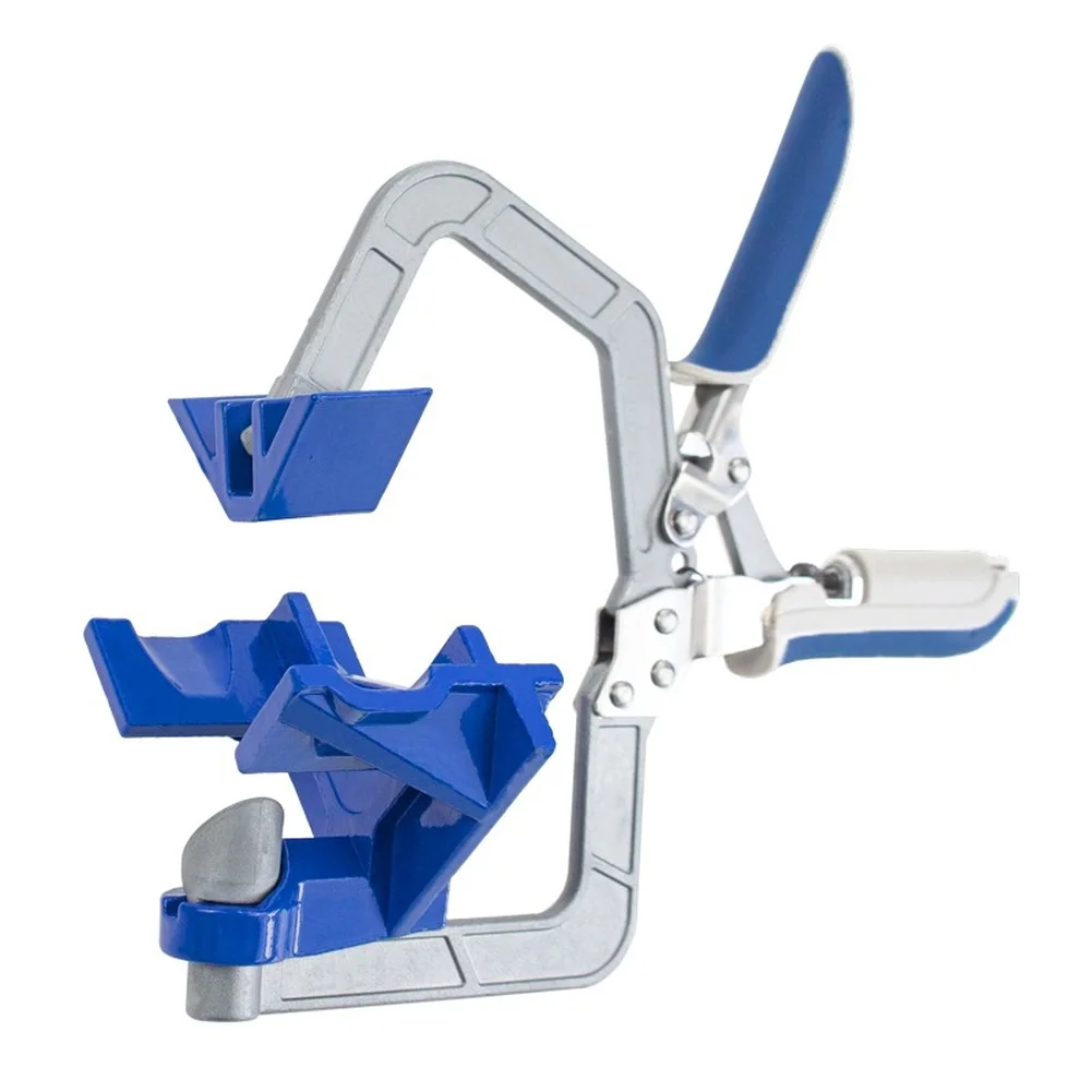 

Right Angle 1pcs/2pcs 90 Degree Clip Clamp Woodworking Clamp Quick Clamp Pliers Picture Frame Corner Clip Hand Tool T-Clamp