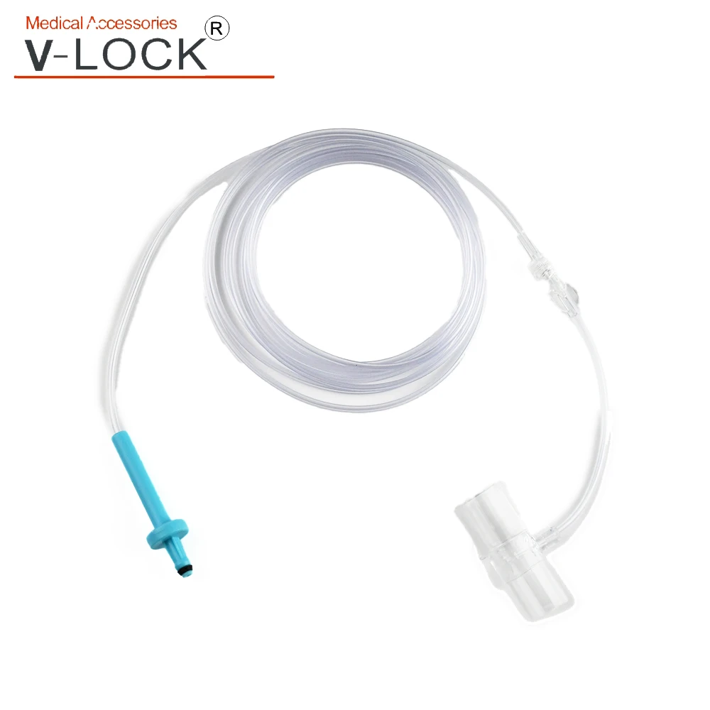 одноразовая медицинская линия отбора проб ETCO2 O2 H2 с педиатрическим адаптером для