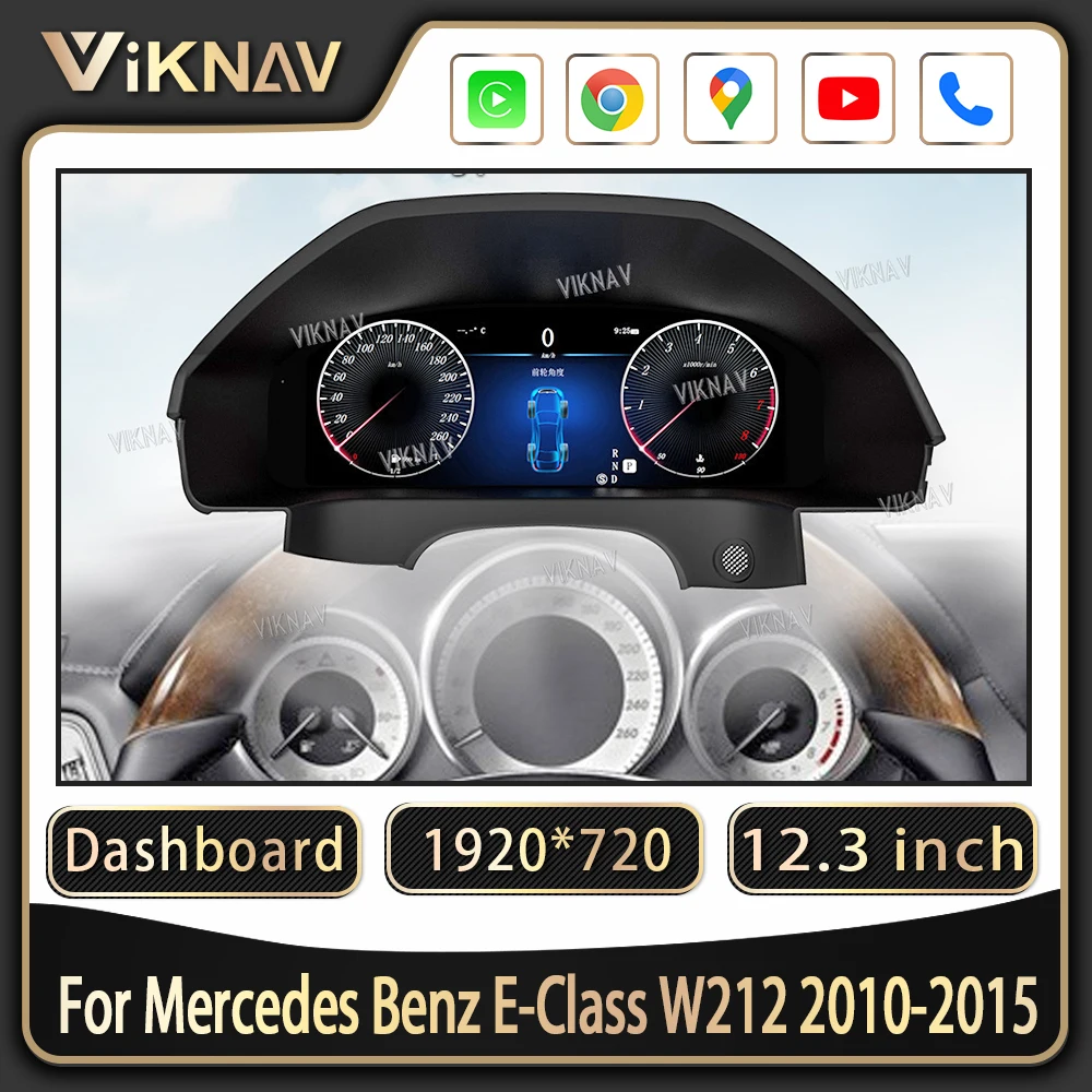 12 3-дюймовая автомобильная цифровая приборная панель для Mercedes Benz E-Class W212 2010-2015