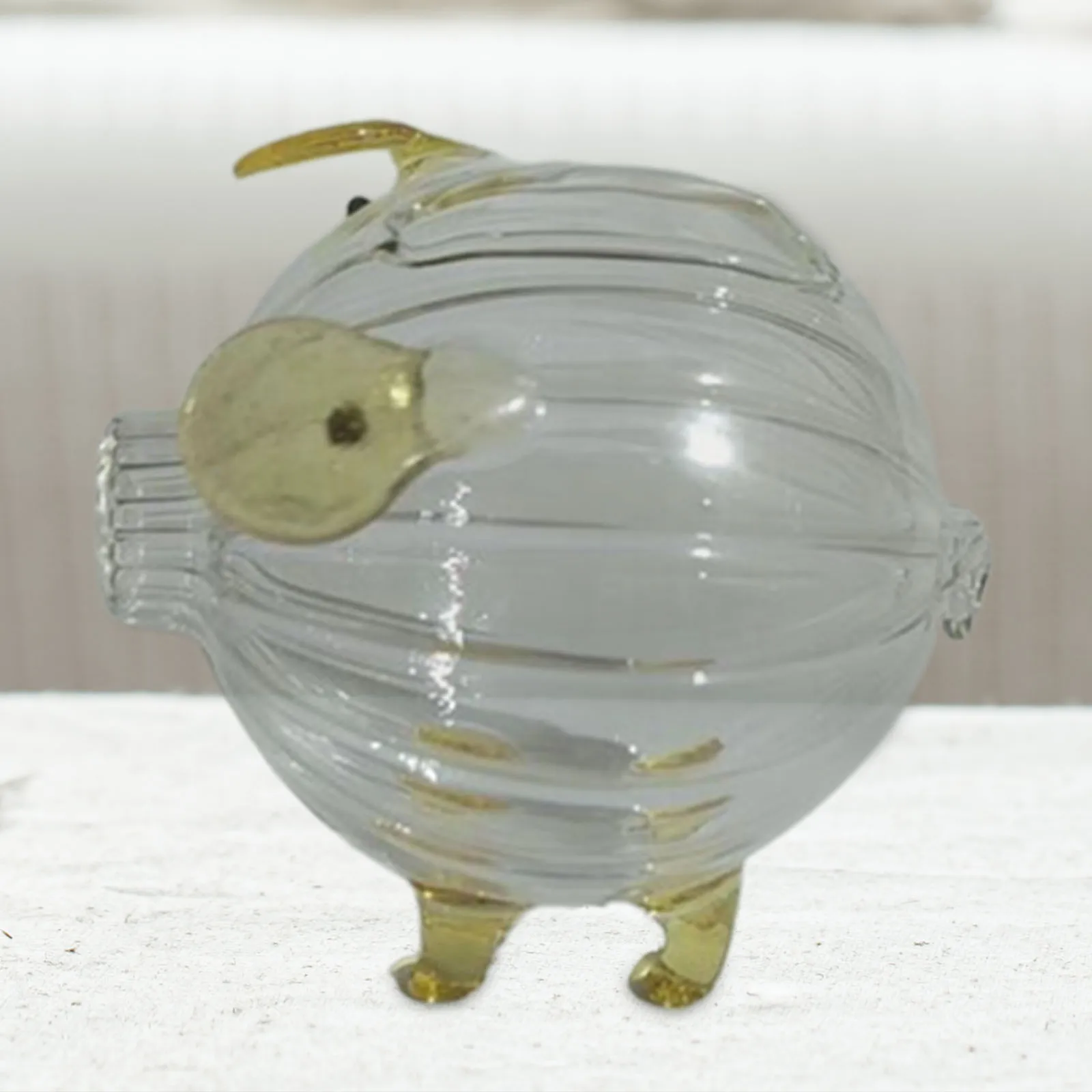 Прозрачная копилка банка для денег бутылка хранения шкафа столовой стола