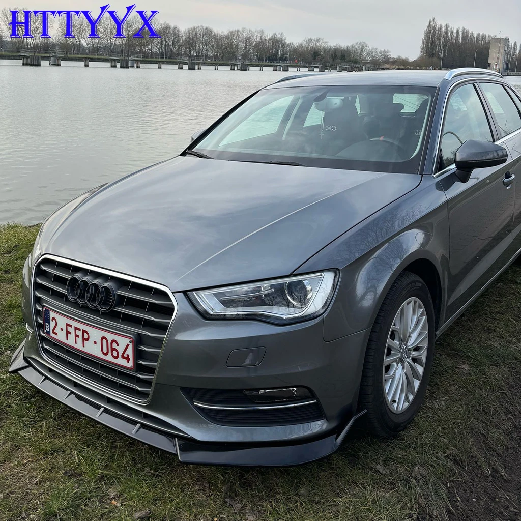 

Передний бампер автомобиля, разделитель губ, диффузор, комплект кузова, защита спойлера, подходит для AUDI A3 8V 2012 2013 2014 2015 2016, стандартная версия