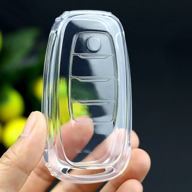 

Car Transparent key shell/case/set for HONGQI HS5/HS7/H9/E-HS9/E-QM5/E-HS3,Full package protection,Light and soft