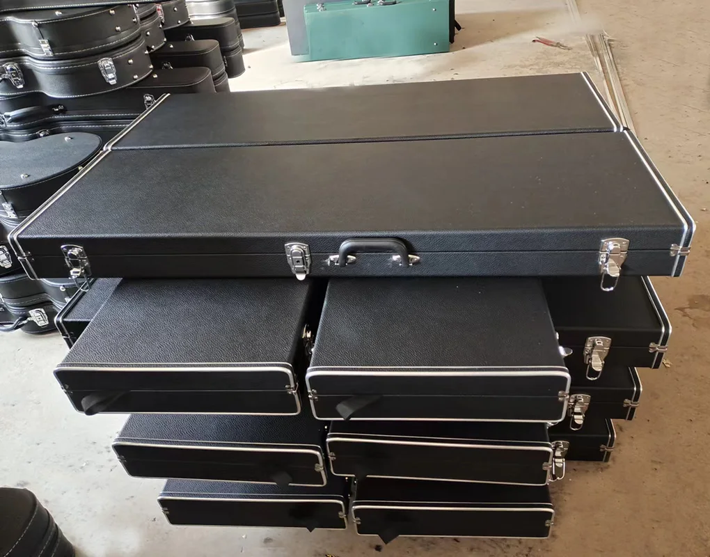 Чемодан для электрогитары. Ship NowLvybest Upgrade Черный 39-дюймовый футляр электрогитары с