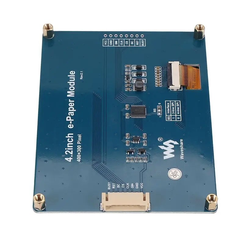 Фото Модуль дисплея Waveshare E-Ink 4,2 дюйма для Raspberry Pi 4 B, модуль E-Paper №4