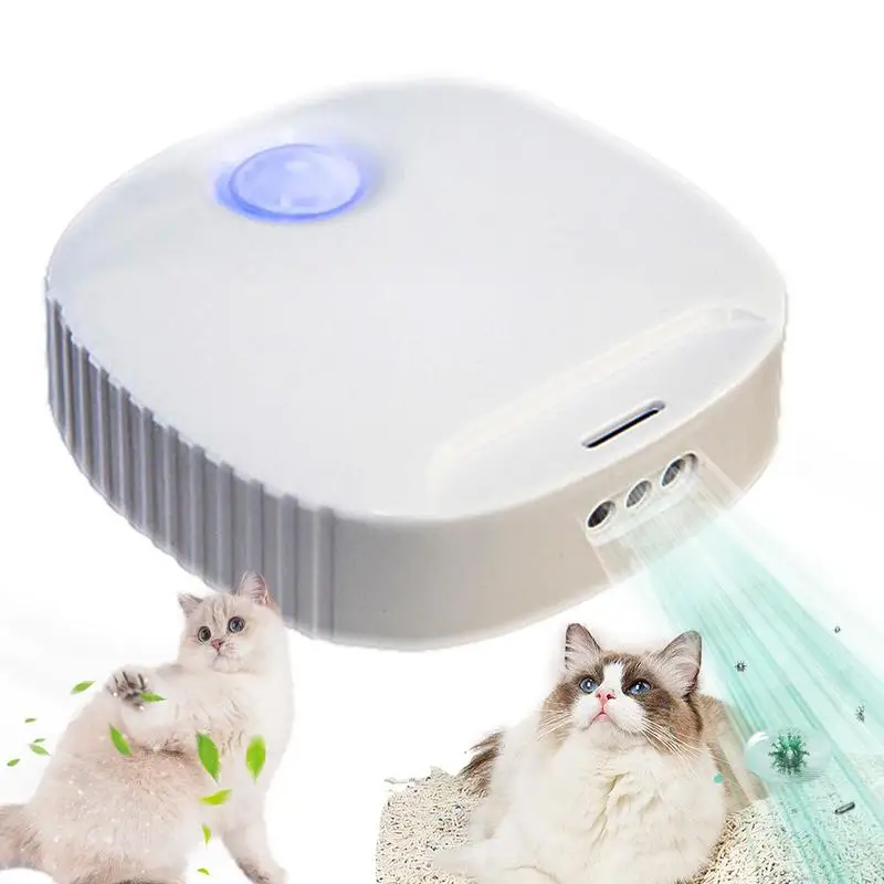 

Электрический очиститель воздуха для домашних животных, перезаряжаемый аппарат для устранения запахов, с функцией дезодорирования, для кошек