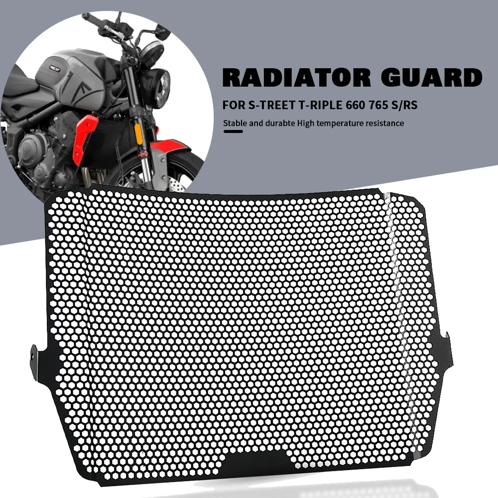 

Motorcycle For Street Triple 660 765 S R RS 660S 765S 765R 765RS 2020 2021 2022 Radiator Protective Cover Grill Guard Protector