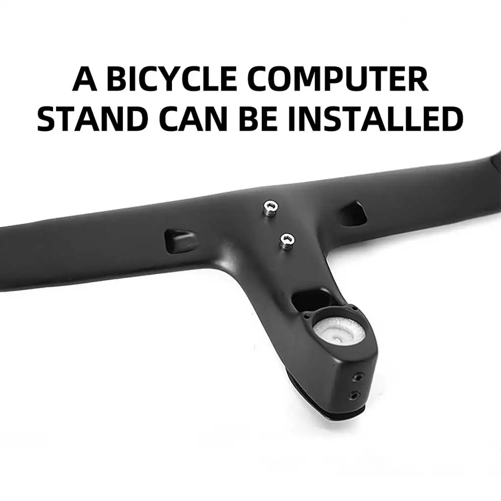 

Road Bikes Handlebar High Hardness Racing Bicycles Handle Bar Accessories Spare Parts 28.6mm Diameter 400mm 100mm