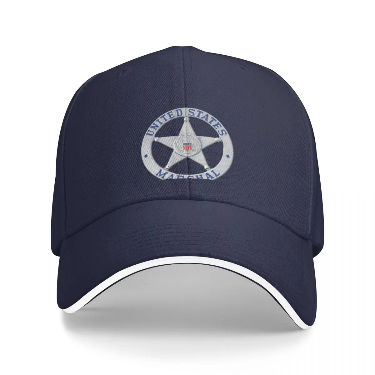 

US UNITED STATES MARSHAL BADGE USMS Classic T-Shirt Baseball Cap Male Gentleman Hat Mens Hats Women'S 1