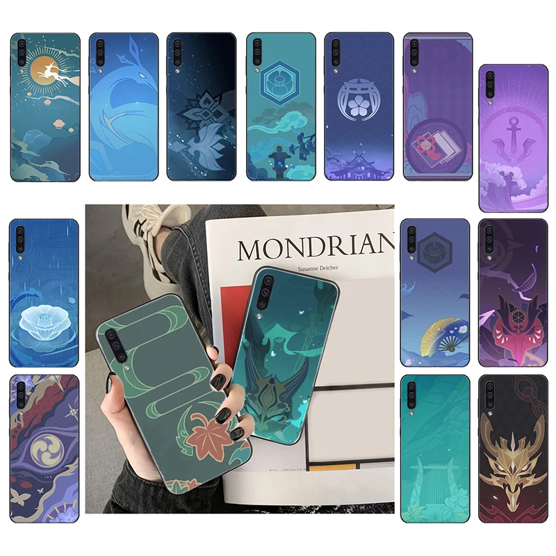 

Made Xiao Kazuha Venti Ayaka namecard Phone Case For Samsung Galaxy A13 A03 A12 A32 A71 A11 A21S A02 A52 A72 A51 A50 A70 A31 M31