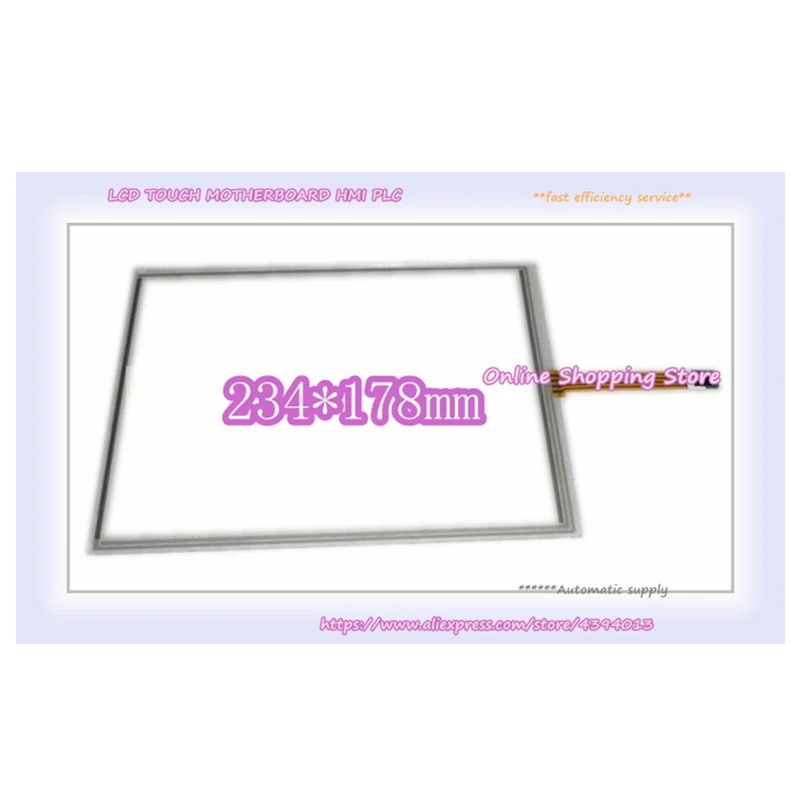 Новый промышленный сенсорный экран 234*178 10,4 дюймов 5 wwire Touch Screen