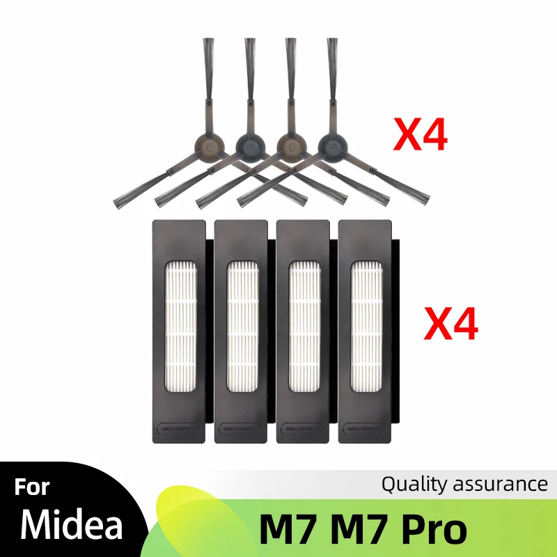 Запасные части для робота-пылесоса Midea M7 M7 Pro (фильтры, щетки)