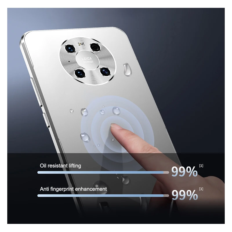 For Huawei mate 40 30 P50 P40 Pro case Metal Magnetic all inclusive camera frosted anti fingerprint protective ultra-thin cases